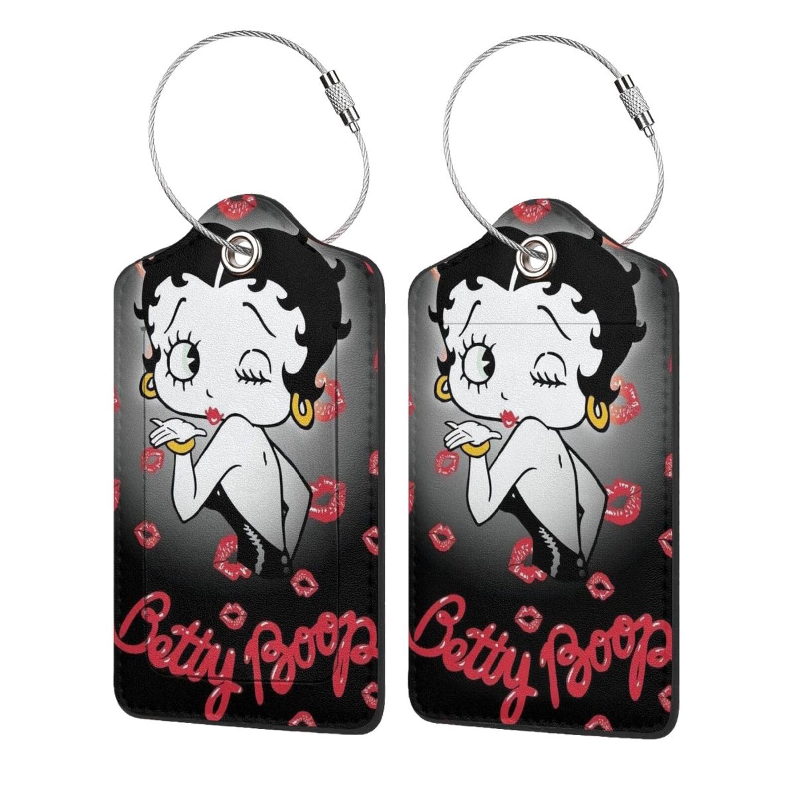 Amazon.co.jp: ベティちゃん ラゲッジタグ かわいい漫画 ネーム